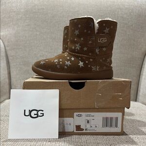 UGG Kids' Classic Star Boots - Chestnut